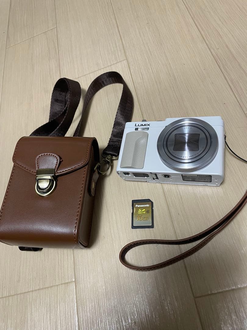 Panasonic DC-TZ95デジタルカメラ ホワイトLEICAレンズ搭載