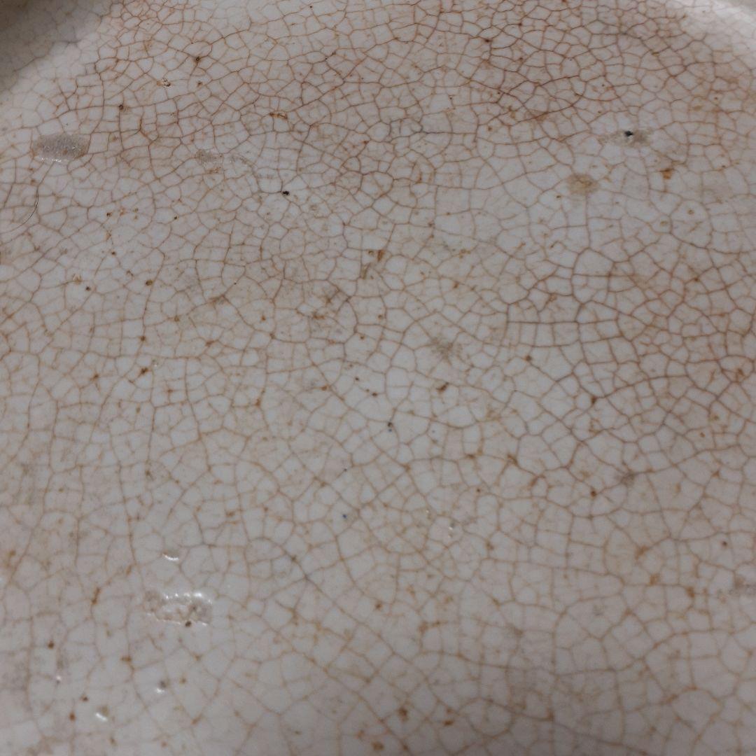 古染付雲龍図面盆