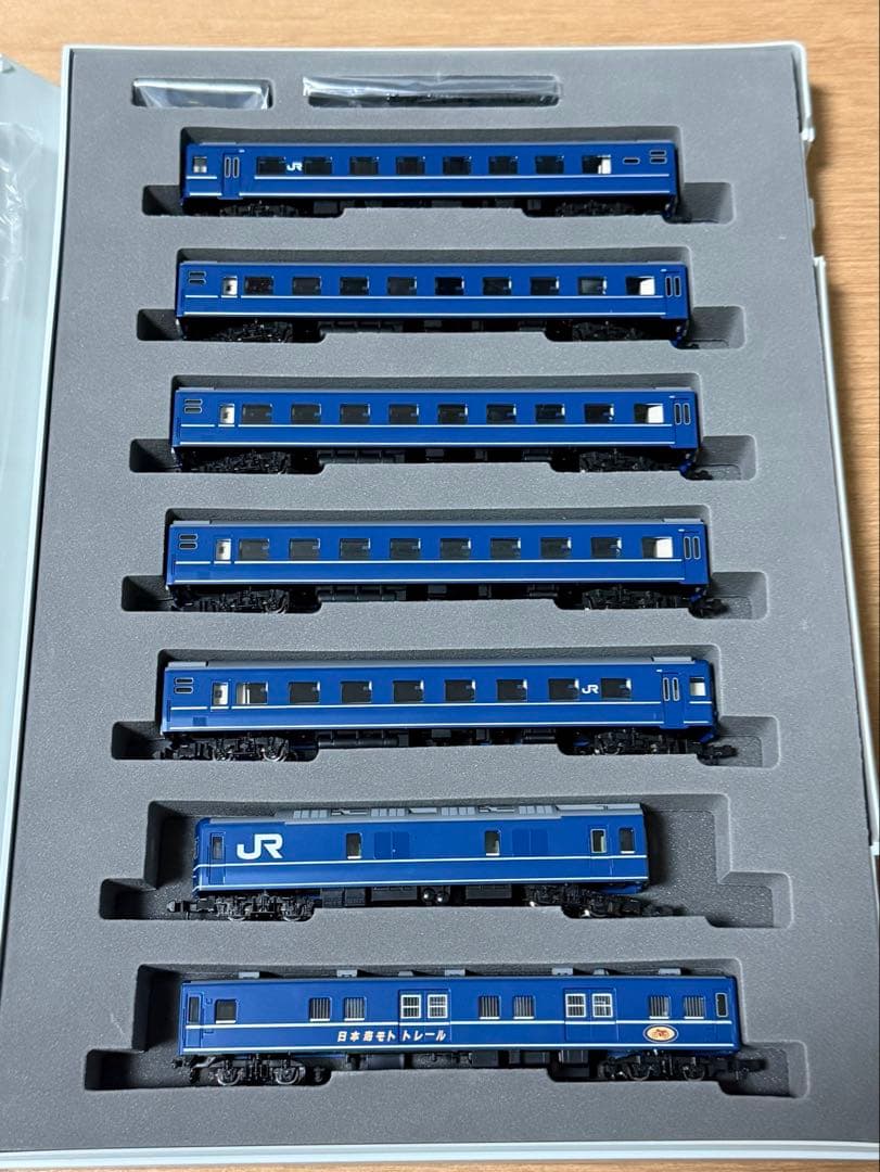 TOMIX JR 24系250形寝台客車(日本海・モトトレール)セット