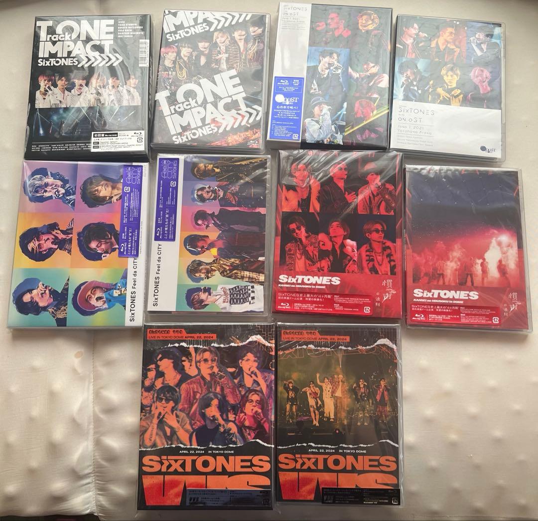 SixTONES 歴代 BluRay