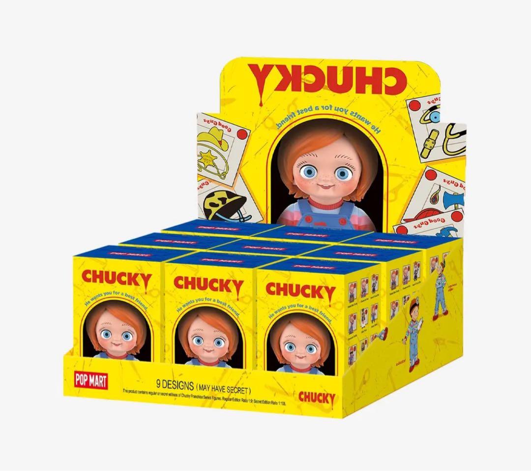 チャッキー フランチャイズ　ポップマート　チャイルドプレイ CHUCKY