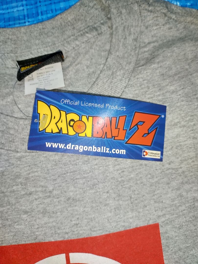 新品　00s　ドラゴンボールZ　USA　Tシャツ　 Lサイズ　黒タグ　アニメ