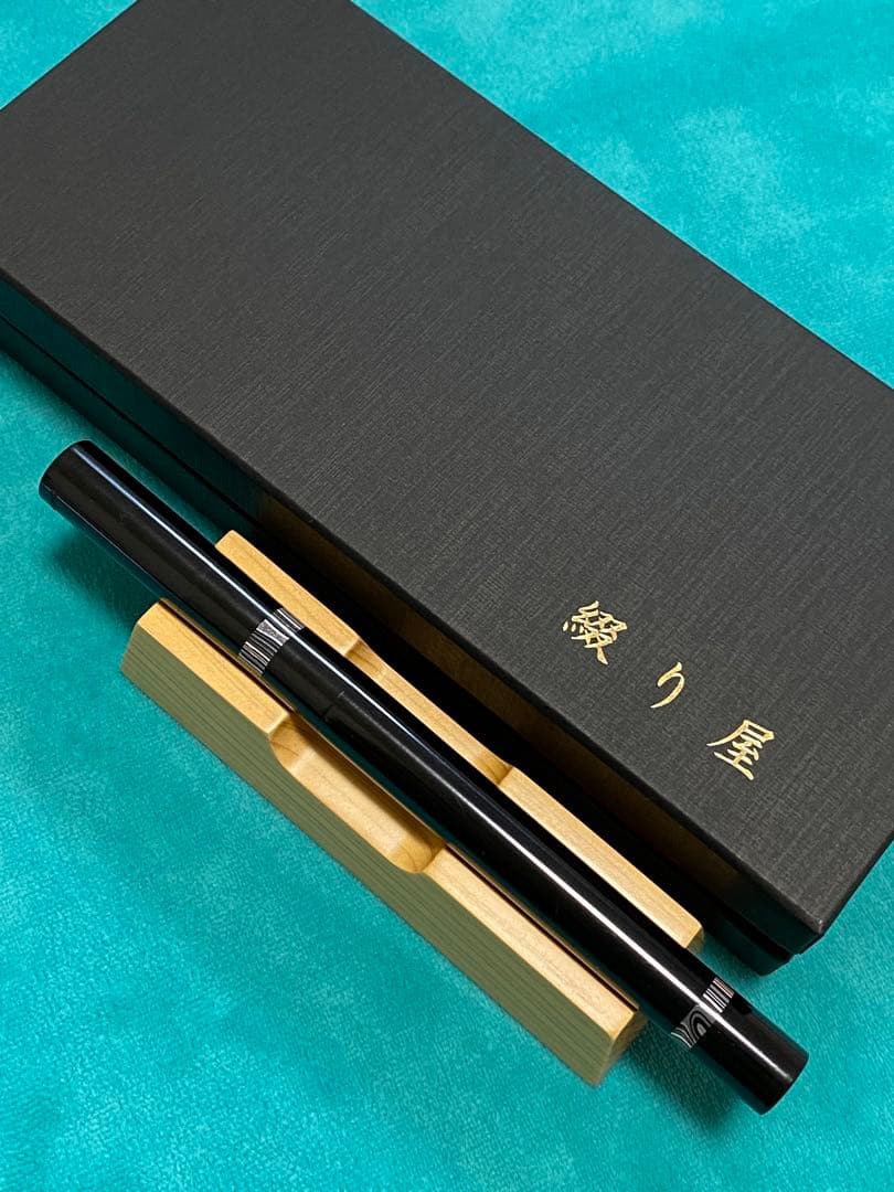 綴り屋　エボナイト万年筆　フォーダイト　月夜　14K金ペン　新品未使用