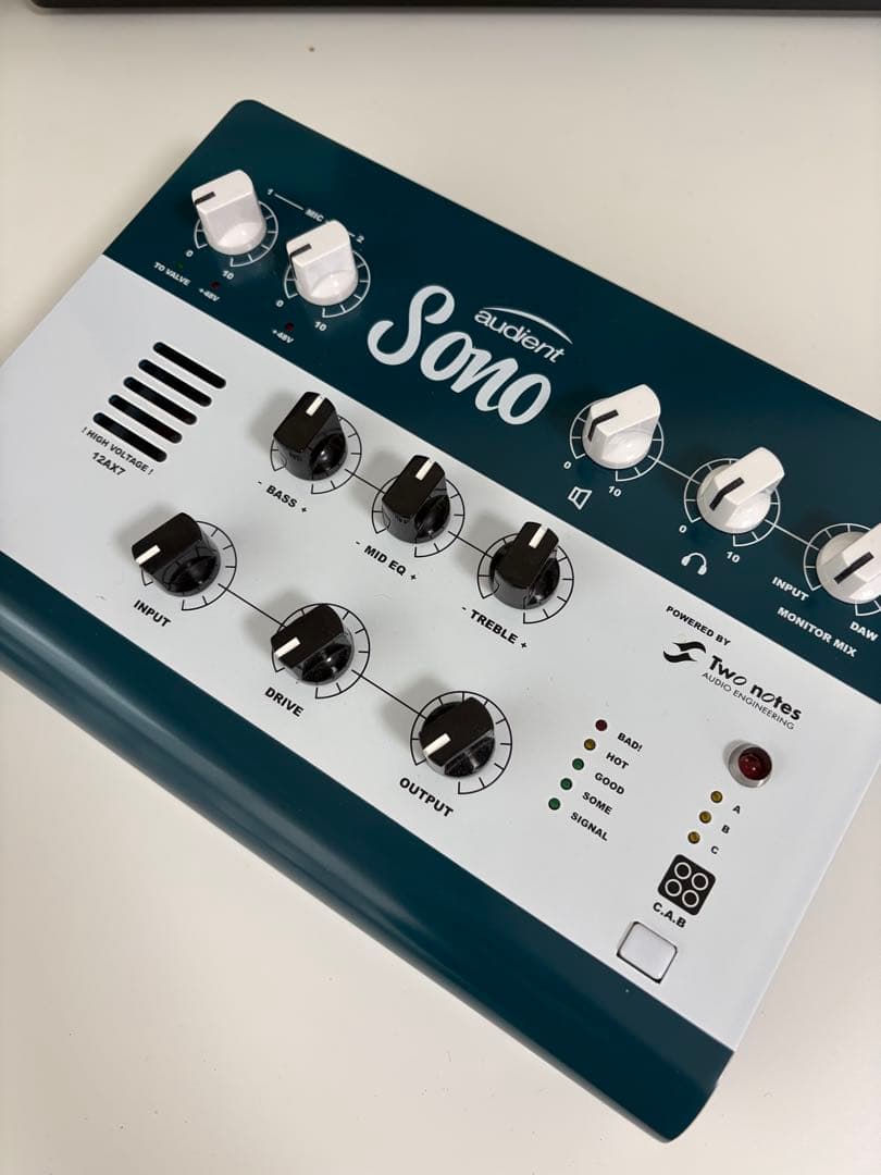 【Zzz】Audient Sono オーディオインターフェース