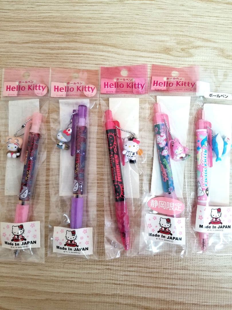 Hello Kitty ご当地ボールペン　シャープペンまとめ売り