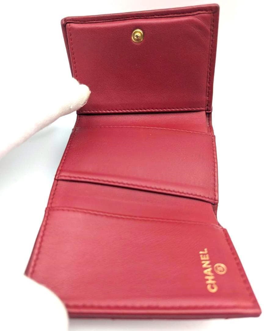 ❤️シャネル 財布　ボーイシャネル マトラッセ ゴールド金具　ラムスキン　正規品