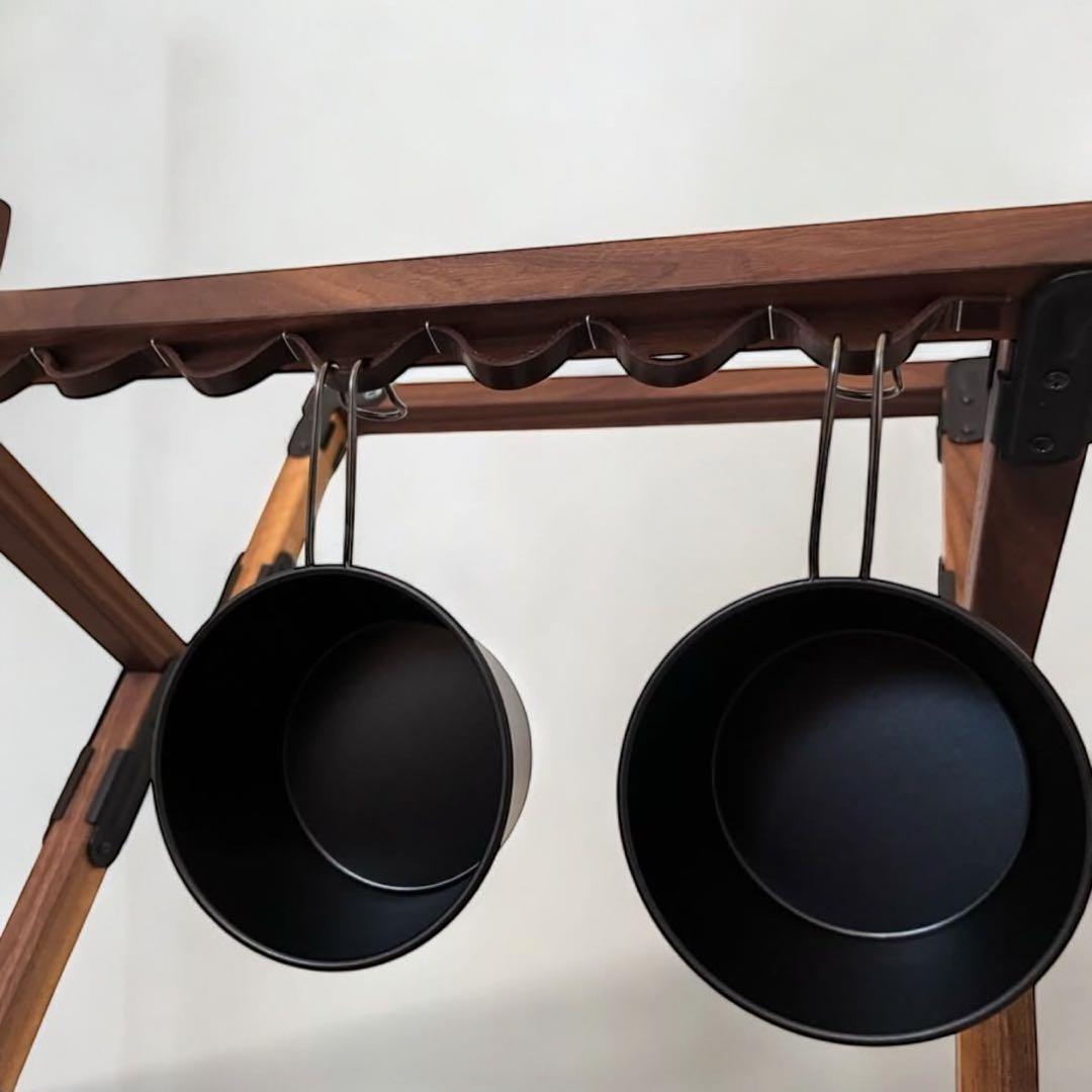 【outlet】ブラックウォールナット1ユニットテーブル