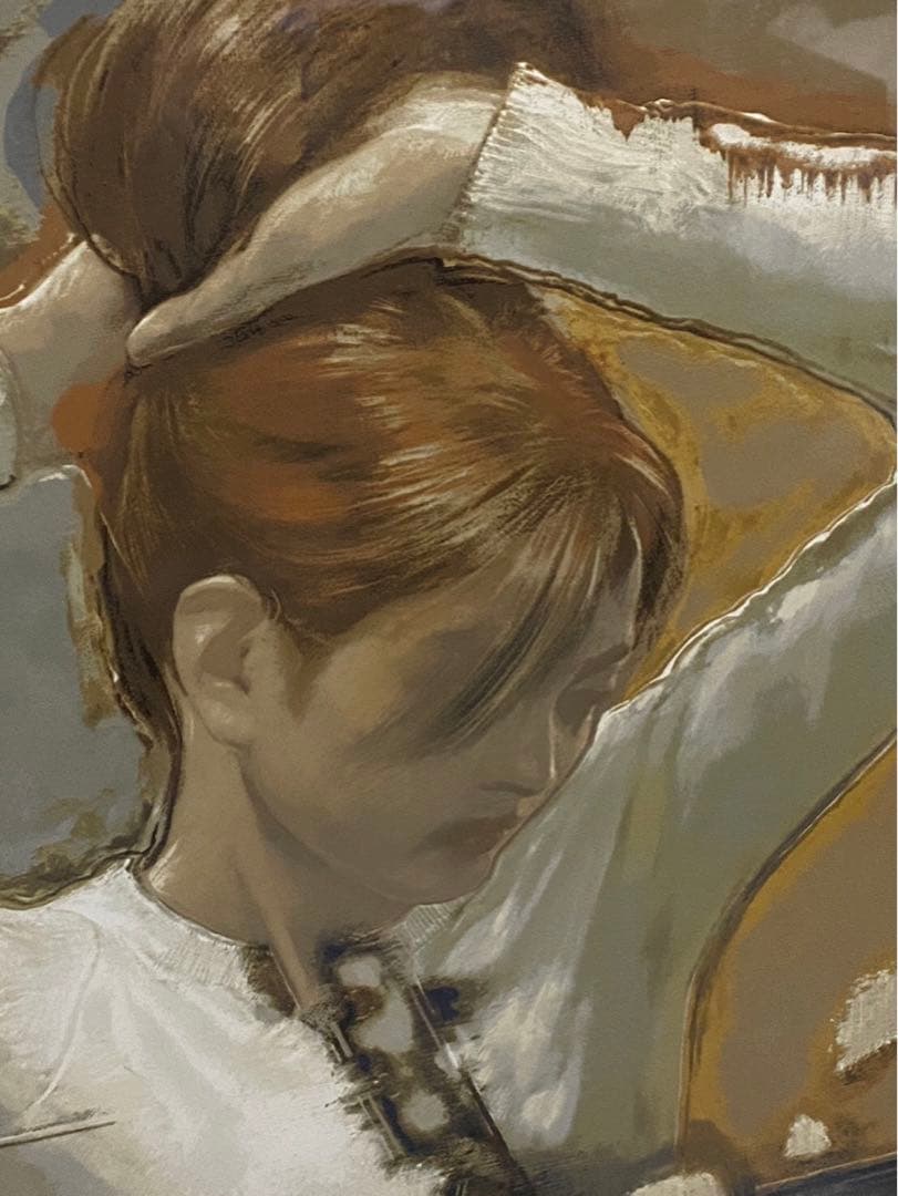 チ*2様 柏本龍太　リトグラフ　直筆サイン　限定300部 額縁額装　インテリア