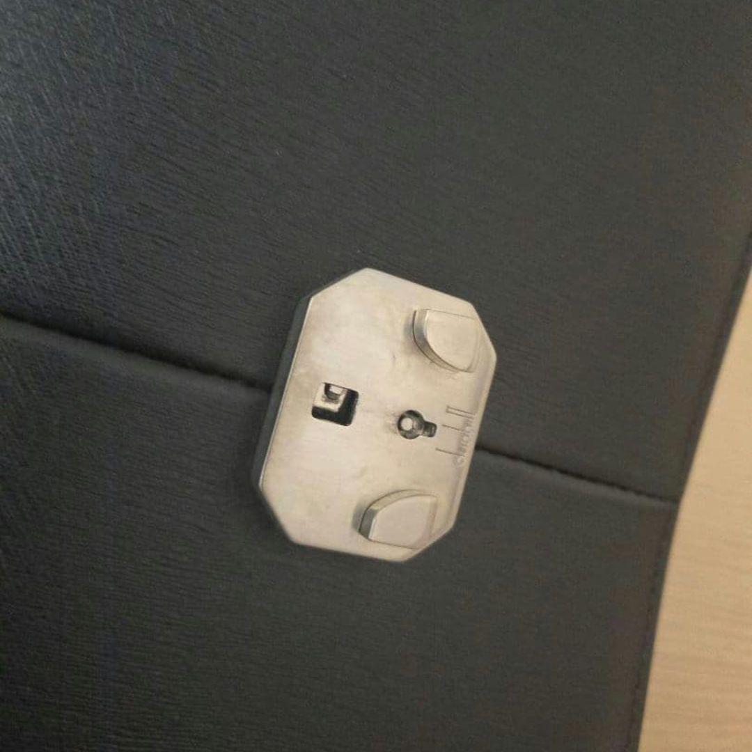 dunhill ダンヒル サイドカー レザー クラッチバッグ セカンドバッグ