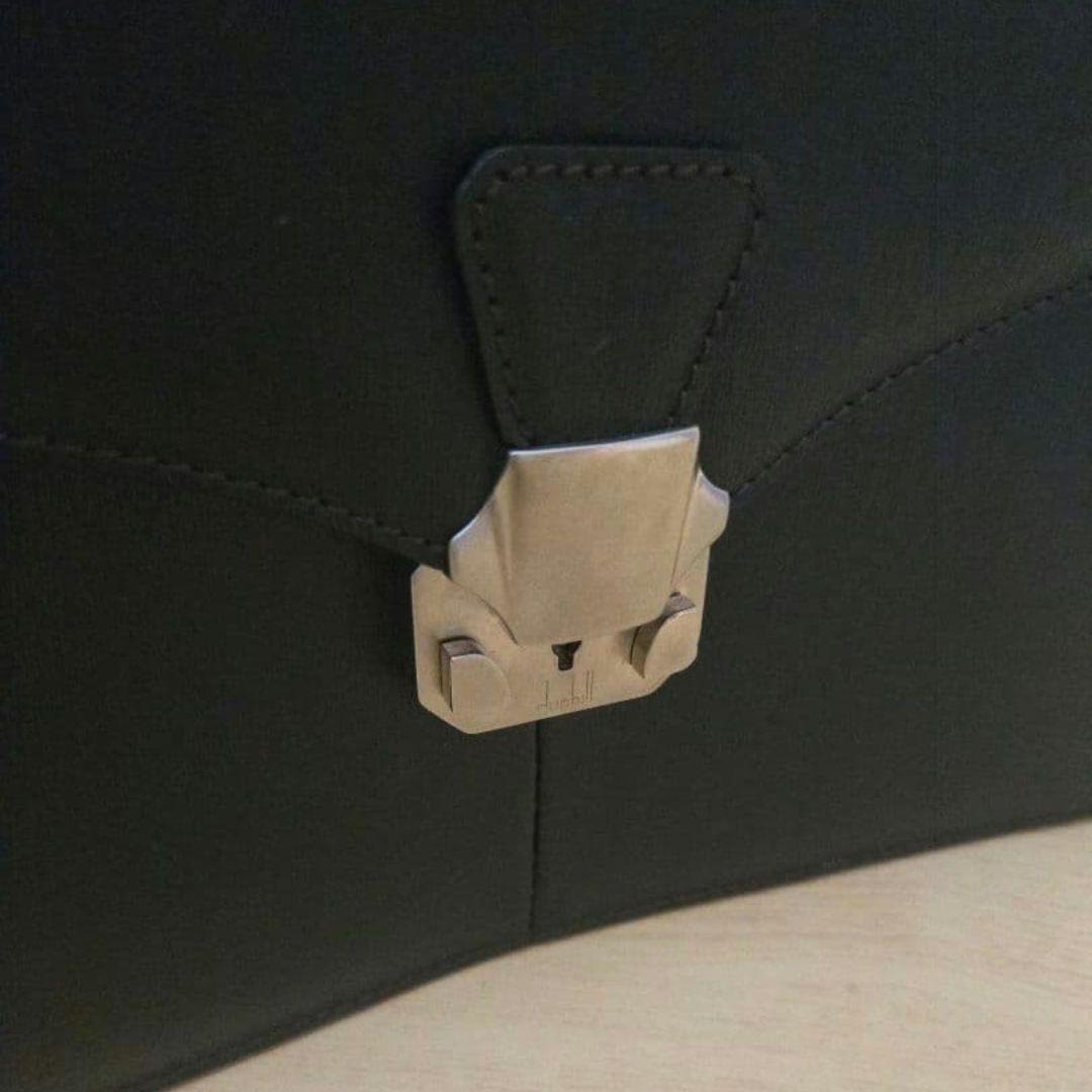 dunhill ダンヒル サイドカー レザー クラッチバッグ セカンドバッグ