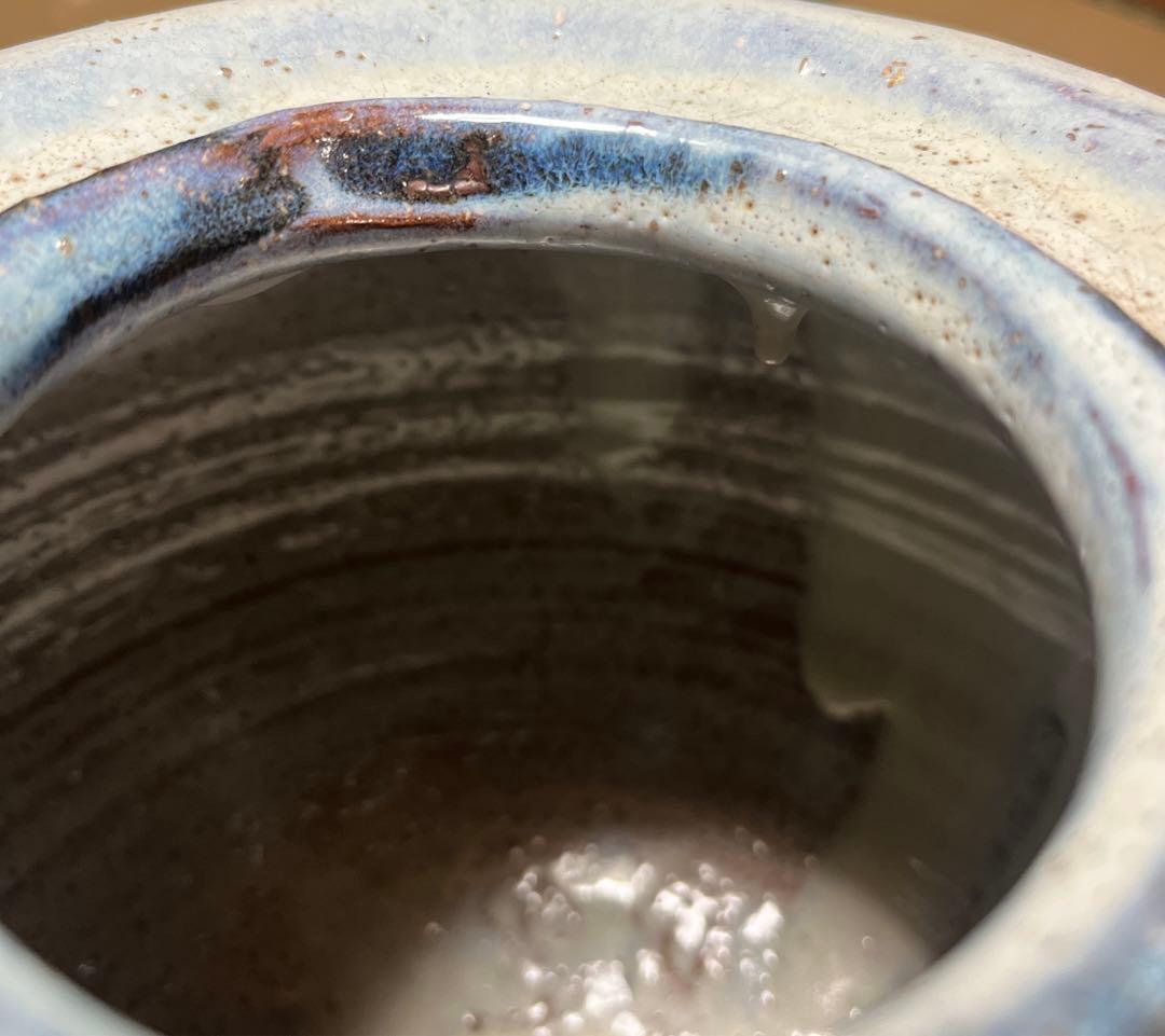 萩焼　壺　花瓶　花器　窯