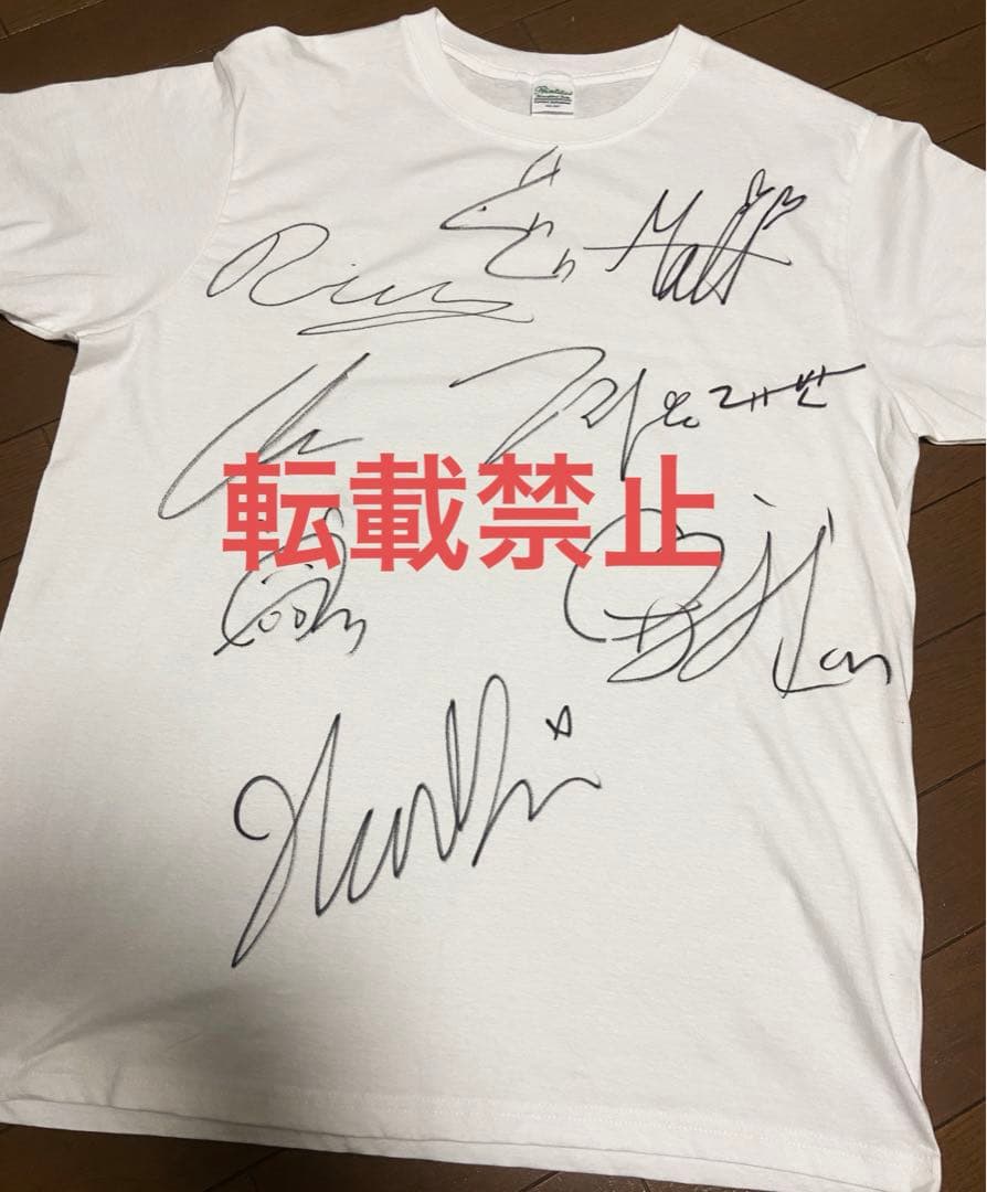 ZEROBASEONE 全員サイン入りTシャツ