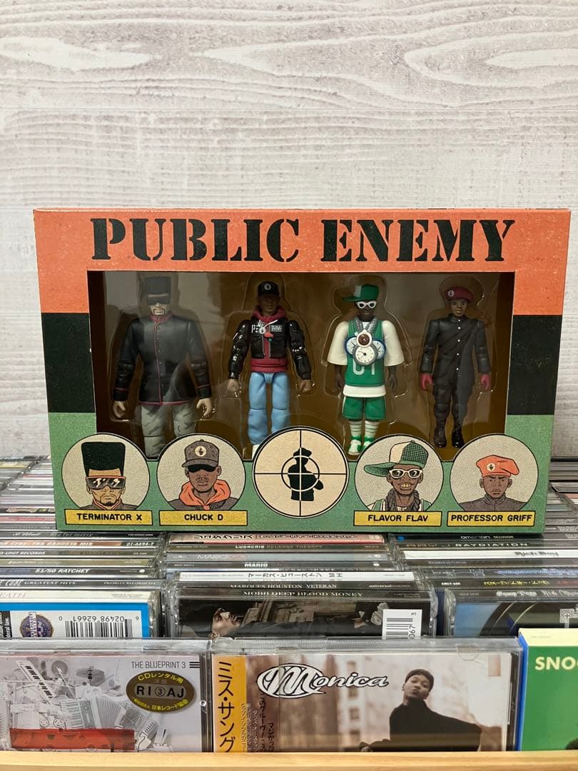 PUBLIC ENEMY フィギュア 4体セット