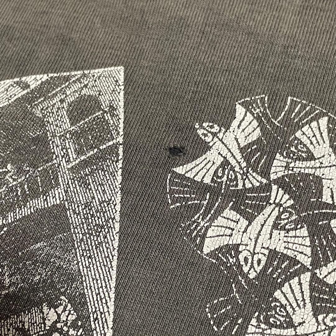 90's M.C.ESCHER マルチ アートtシャツ L エッシャー