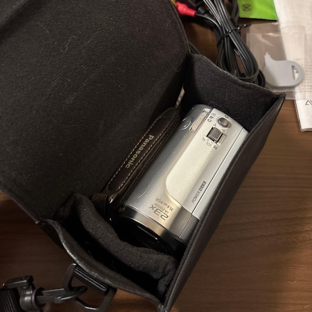 Panasonic HDC-TM35 ビデオカメラ 純正ケース付