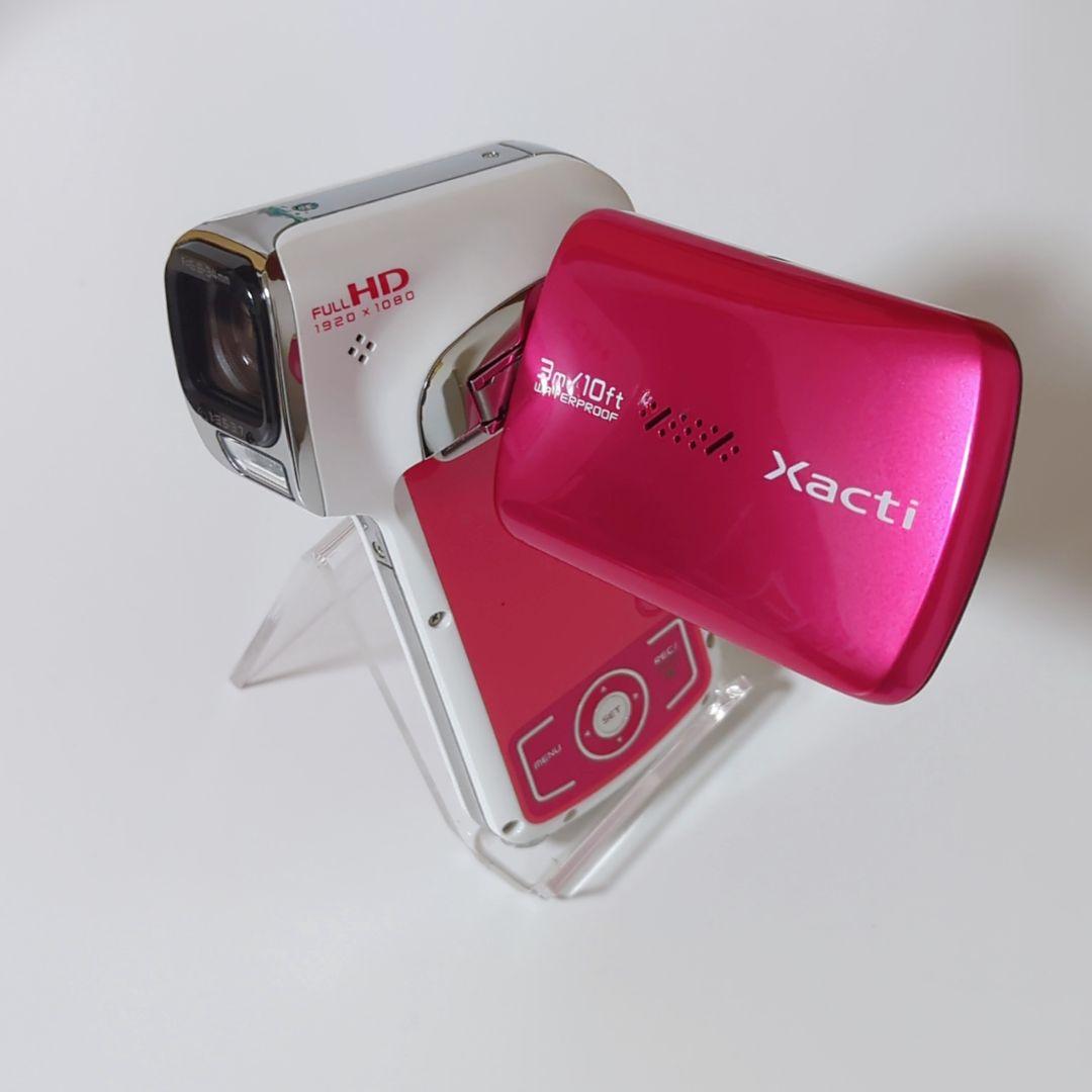 専用SANYO デジタルムービーカメラ Xacti DMX-CA100P ピンク