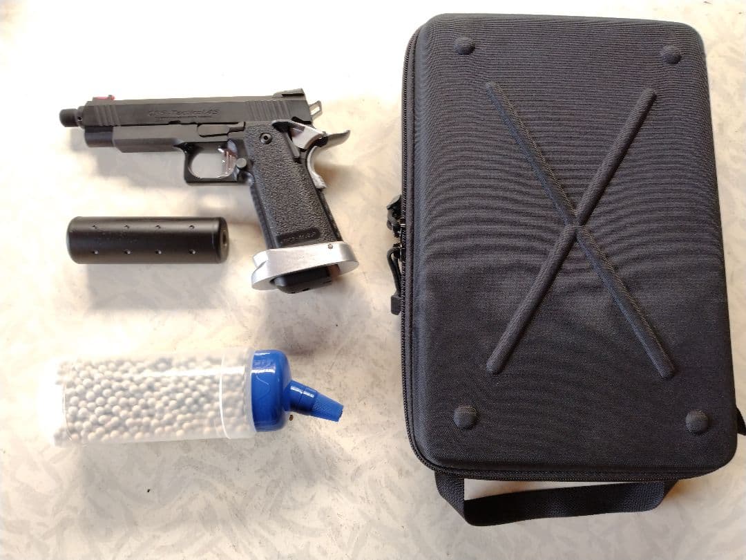 東京マルイ ハイキャパ ５.１　１８歳用ガスブローバックガン　カスタム品