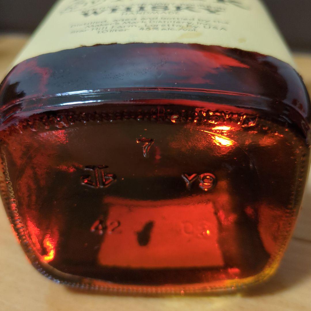 【未開封・終売品】メーカーズマーク レインボートップ トリコロール 1000ml