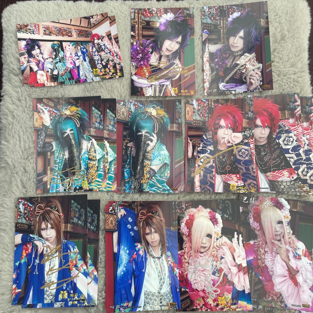 己龍 過去アー写 セット