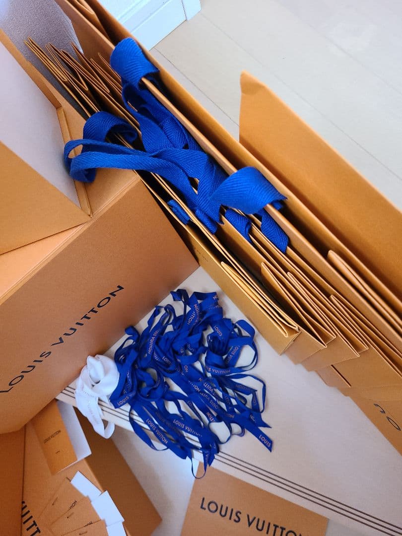 LOUIS VUITTON ショップ袋・ボックスセット　リボン　まとめ売り