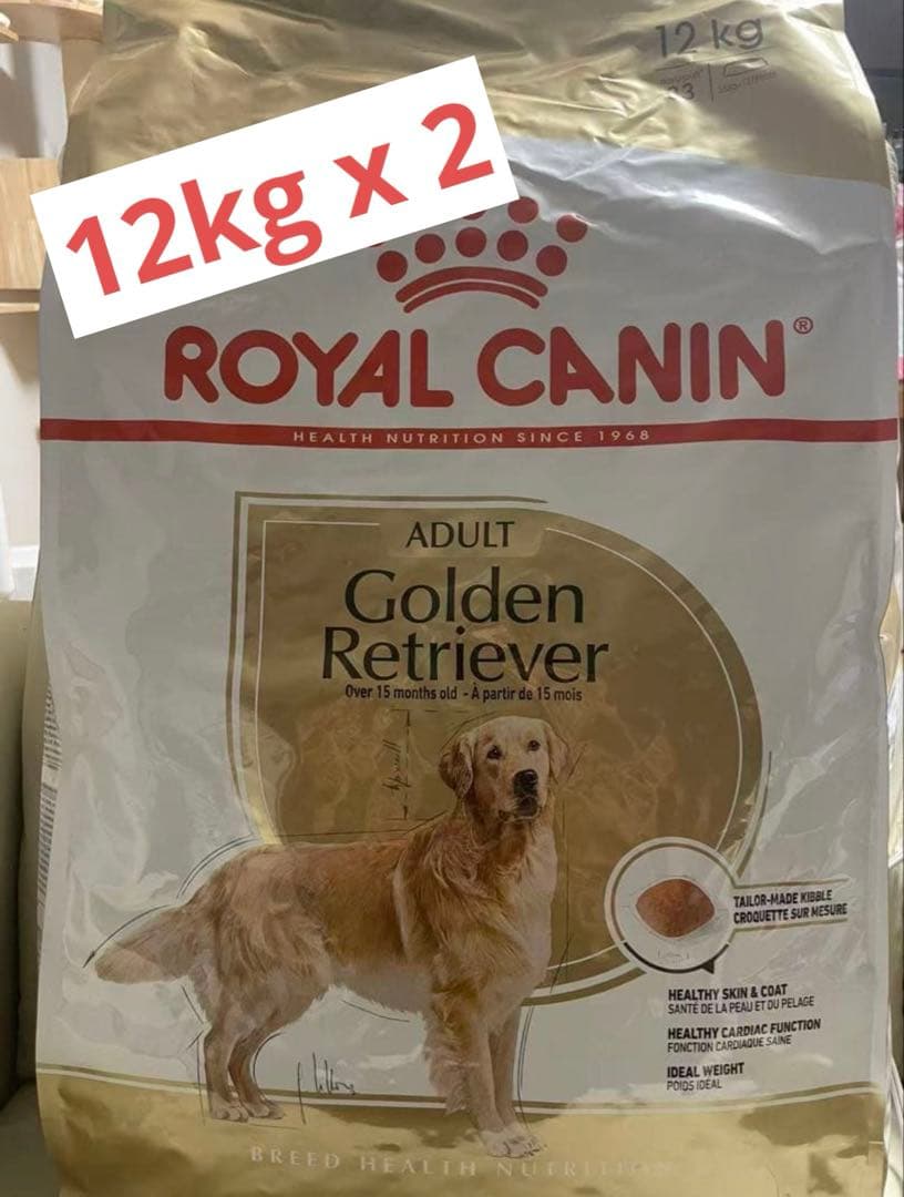  CANIN ゴールデンレトリバー 12kg2袋
