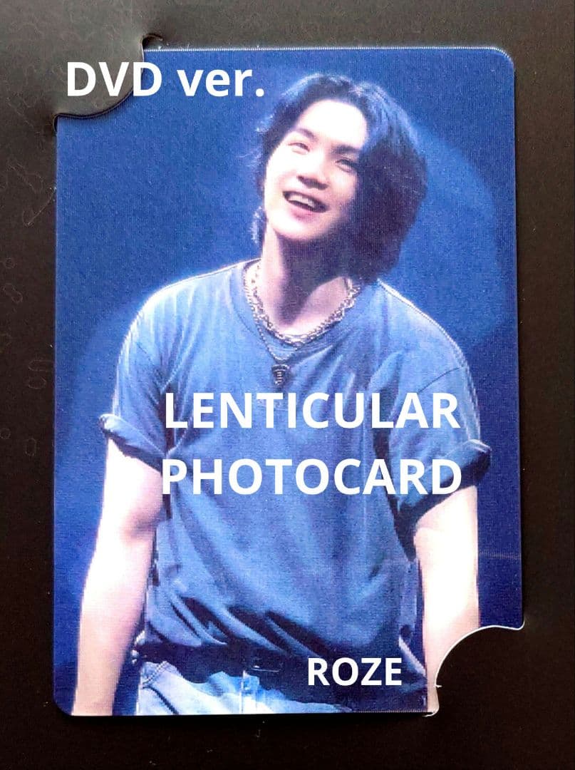 ② BTS Agust D SUGA D-DAY DVD レンチキュラー　ユンギ