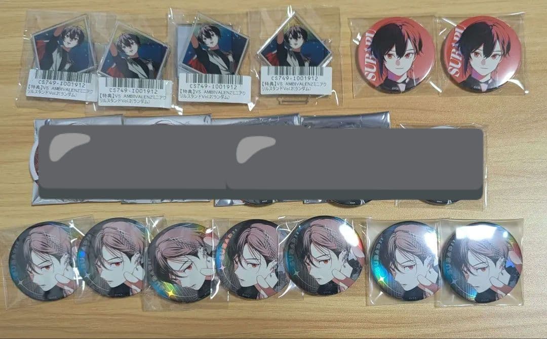 ビバレン　スバル　缶バッジ＆ミニアクスタ　33点