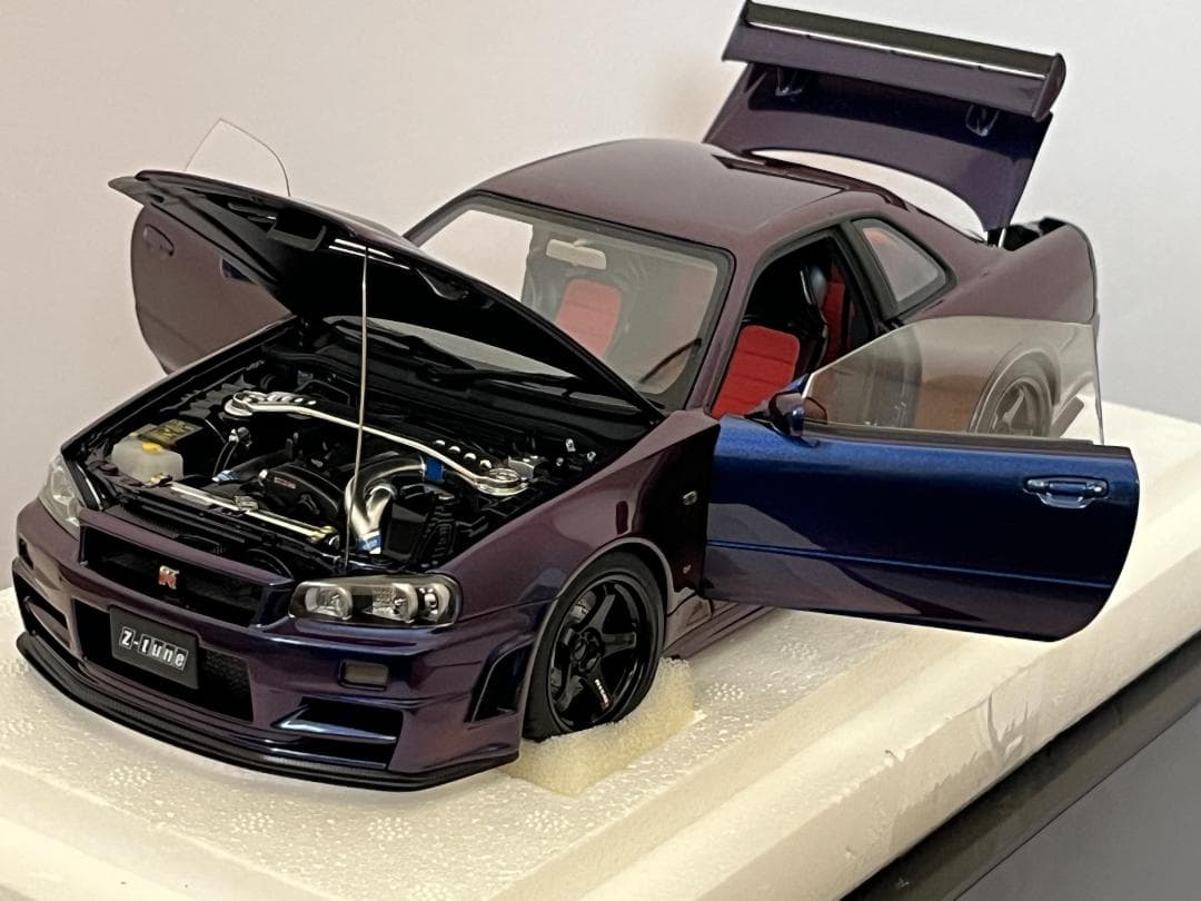 オートアート 1/18 77464 NISMO R34 GT-R Z-tune