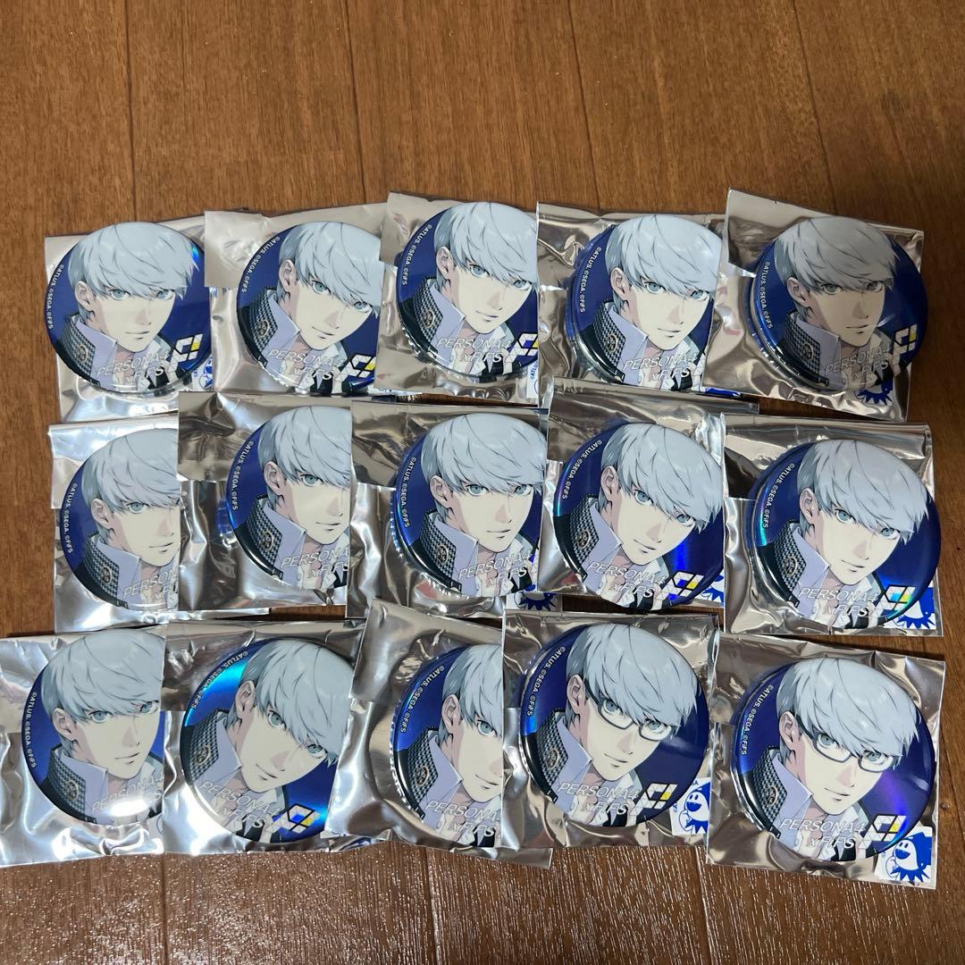 FIFS ペルソナ4 主人公 鳴上悠 ベルベットブルー 缶バッジ シークレット