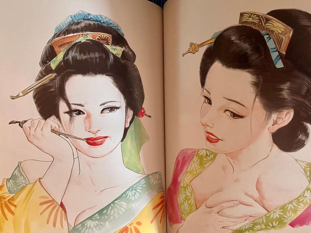 値下げ！【超レア・ケン月影 イラスト集】艶 大判 (新品）