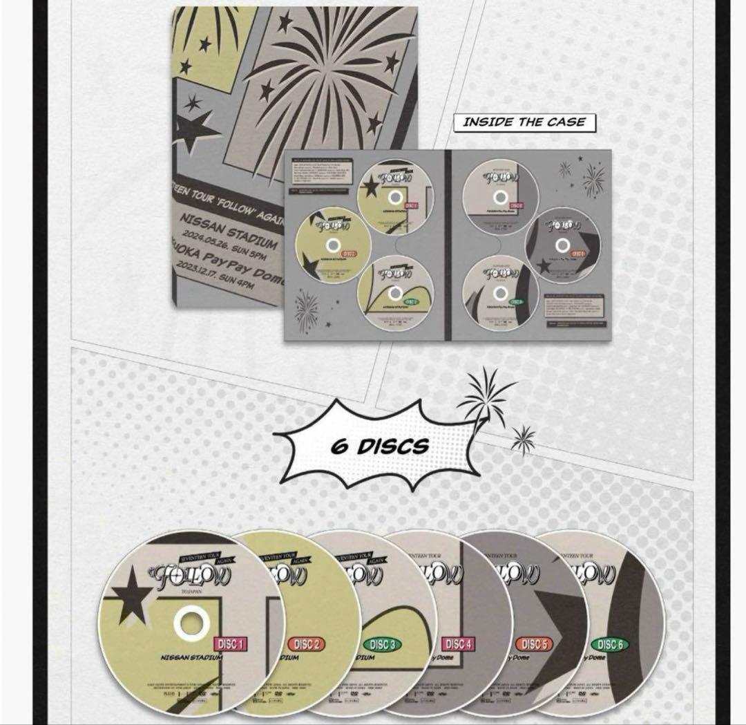 ミュージック SEVENTEEN TOUR FOLLOW AGAIN TO JAPAN DVD