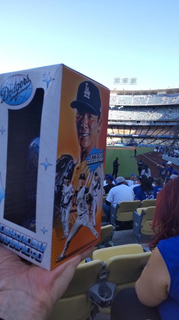 ドジャース山本由伸ボブルヘッド人形