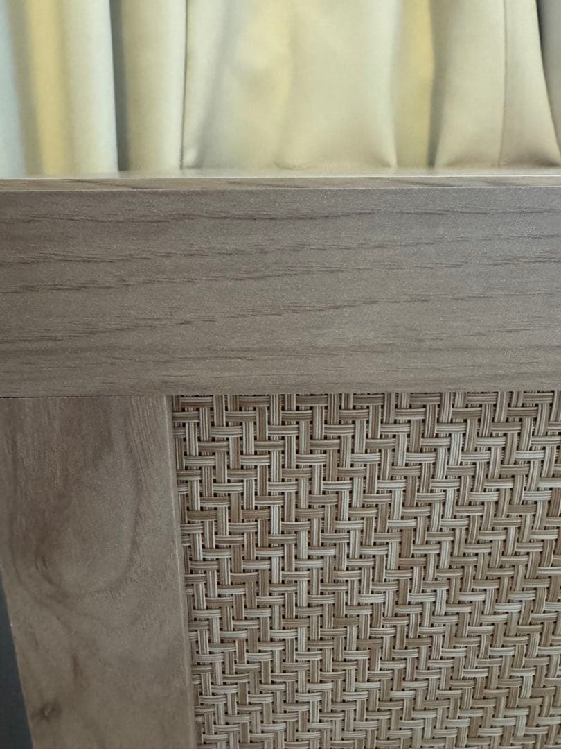 LOWYA キャビネット サイドボード リビング収納 麻調 ナチュラル 幅120