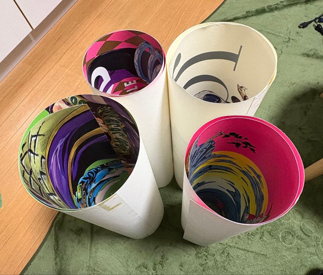 ジョジョ展　B2 ポスター　４枚セット