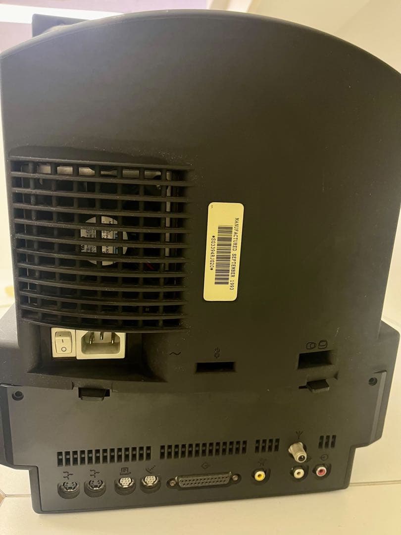 Apple Macintosh TV 1993 黒 キーボード付き