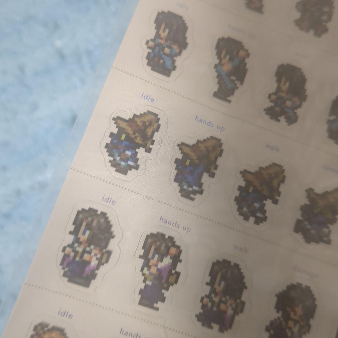 【レア】ファイナルファンタジー　モーションステッカー　D
