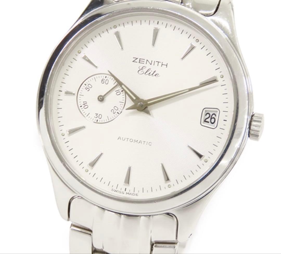 ZENITH Elite 自動巻き時計 ホワイト