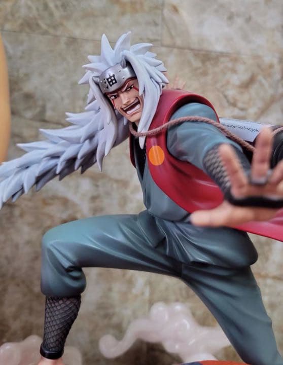 NARUTO ナルト 自来也 ガレージキット ガレキ スタチュー ④