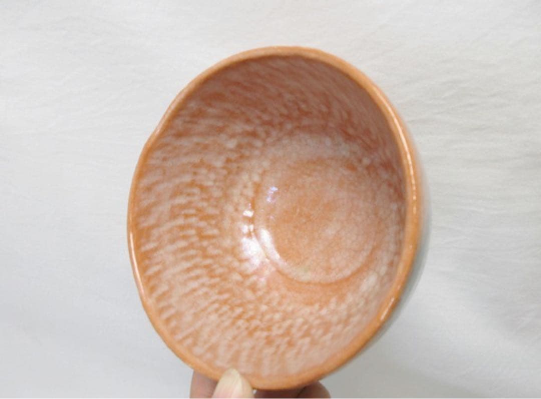 未使用 茶道具 西山の庵 彰楽 翁作 利休七種 茶碗 銘 早船 陶印 共箱