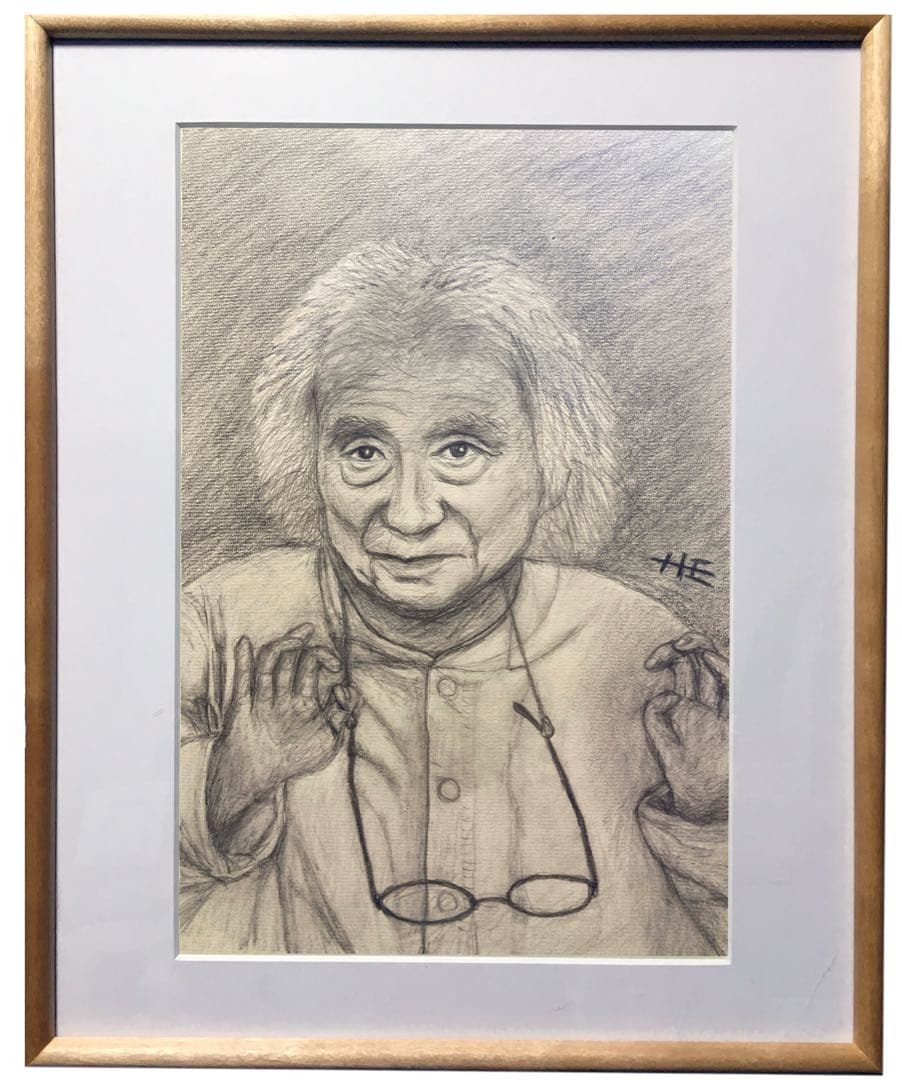 世界を魅了した日本人指揮者、小澤征爾さん追悼鉛筆デッサン