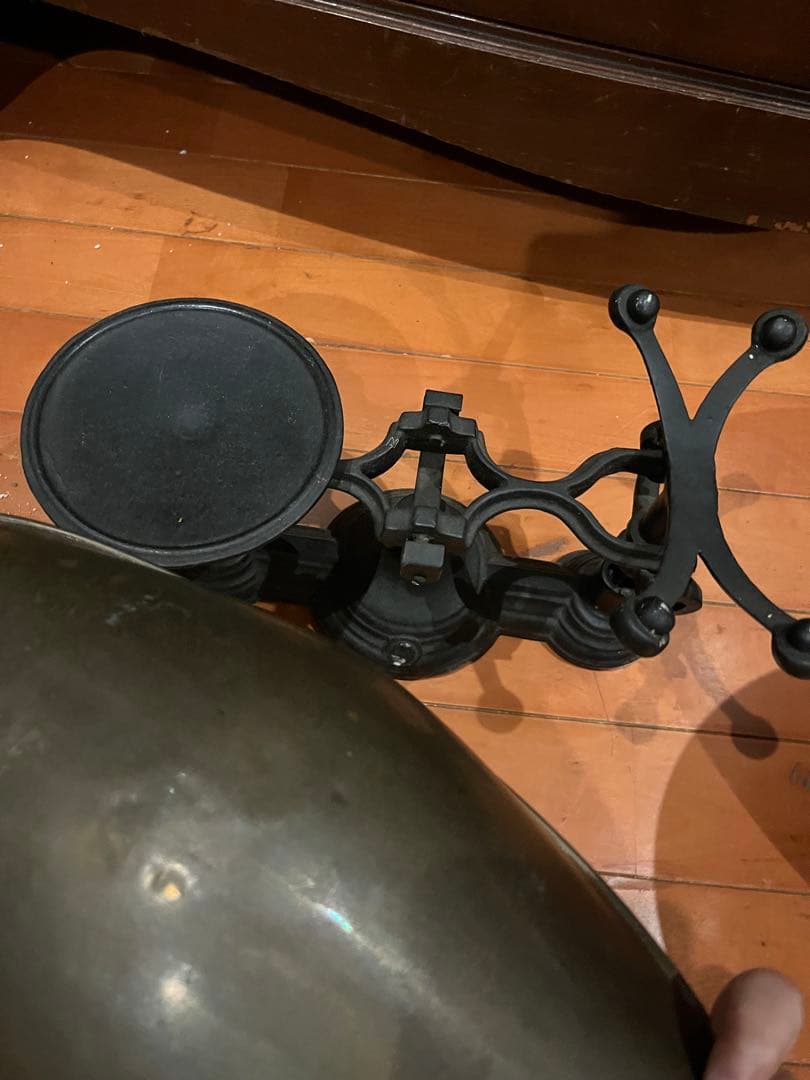 m*o様 アンティーク 天秤式スケール 黒　真鍮