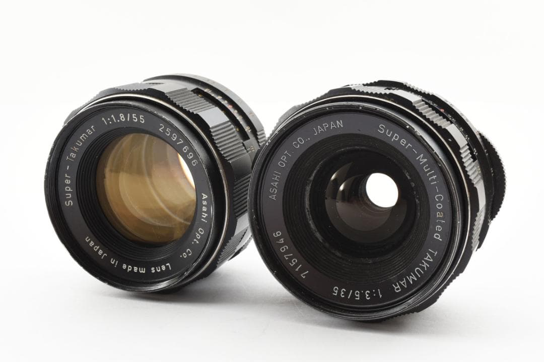【2点セット】Takumar 55mm F1.8 35mm F3.5 SO264