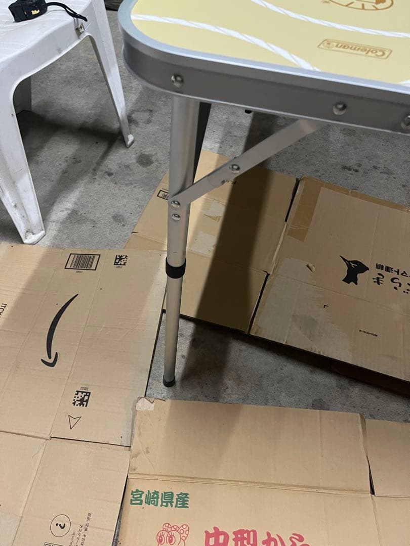 Coleman アウトドアテーブル ベージュ