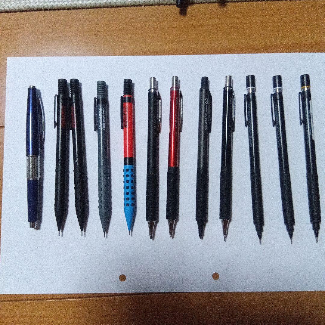 ぺんてるシャーペンセット