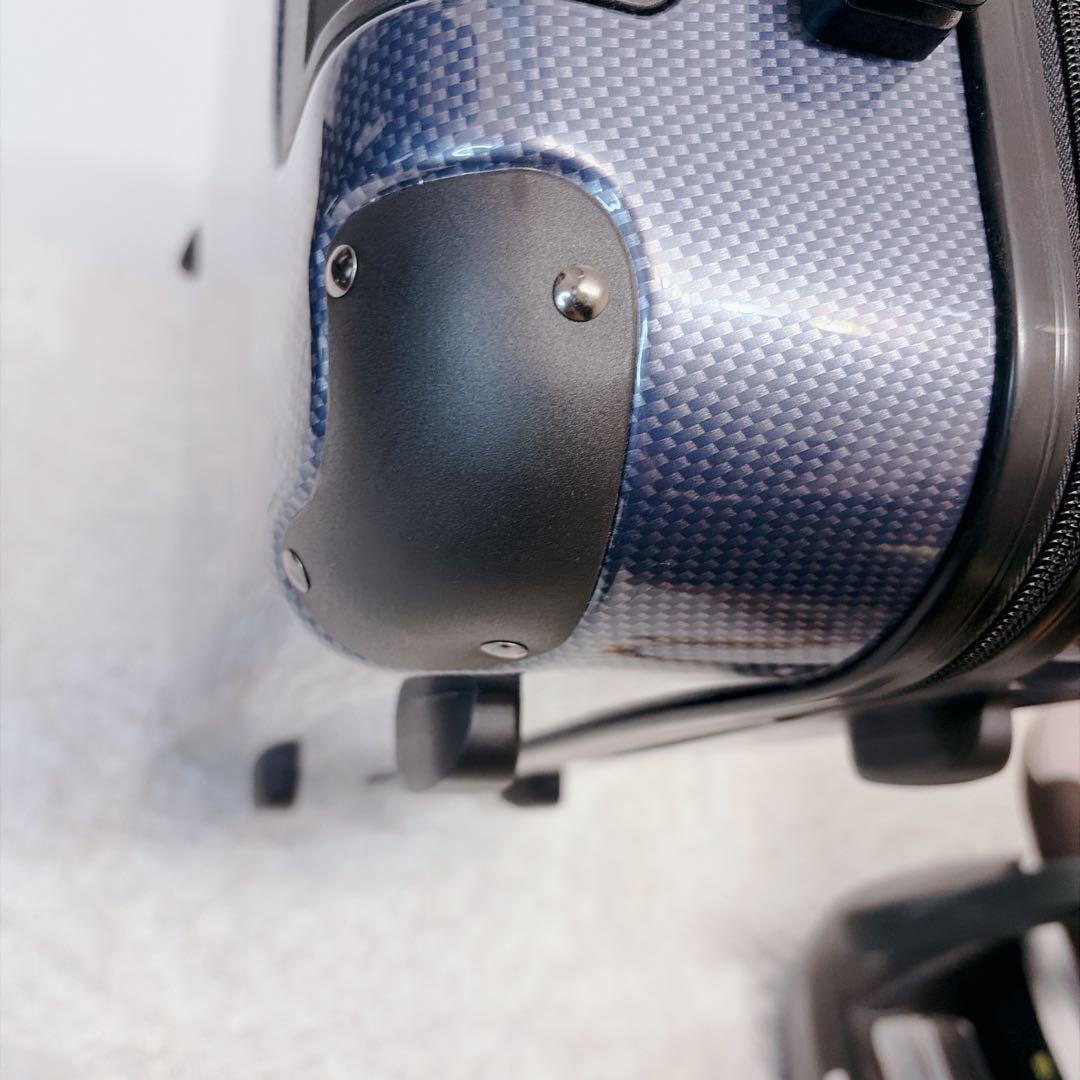 ace エース キャリーケース 47L ネイビーカーボン　ハード　TASロック