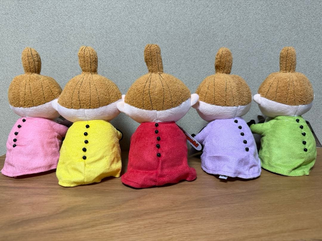 リトルミイ　きょうだいたち　ぬいぐるみ　ムーミン　ムーミンショップ限定