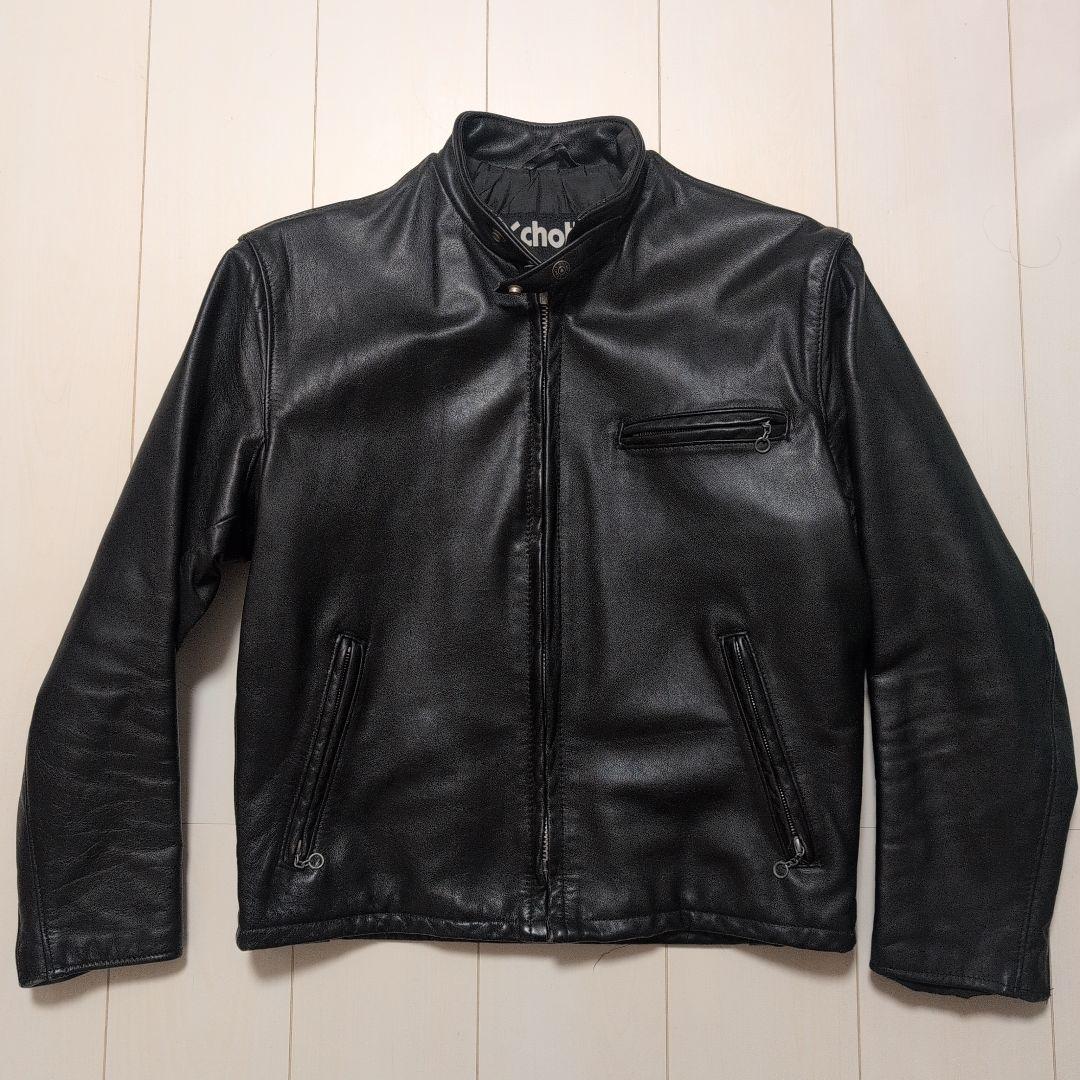 Schott XL 42 シングルライダース　ジャケット　ショット