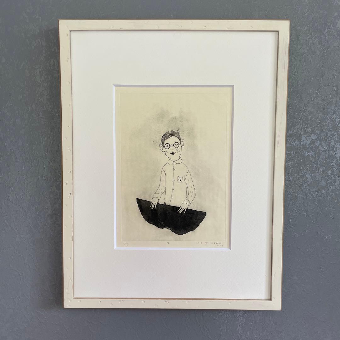 樋口佳絵　紙版画「Q」　検/草間彌生　奈良美智　村上隆