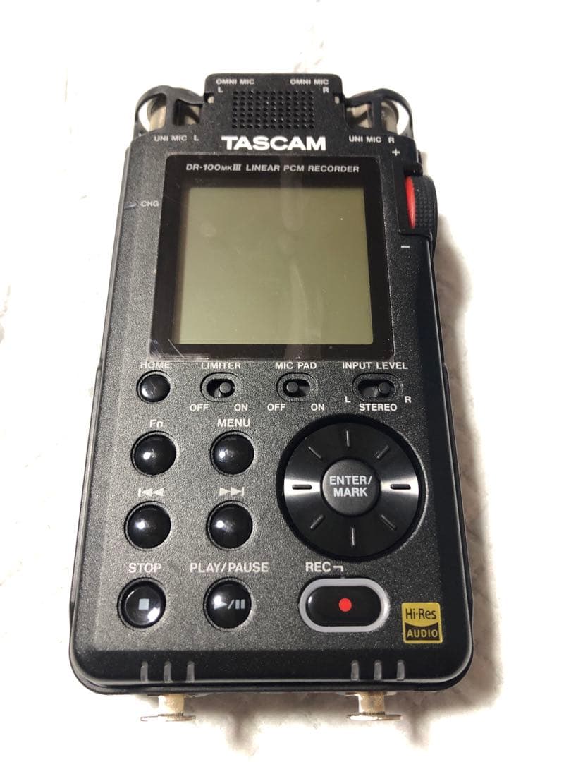 TASCAM DR-100MkIII ハンディレコーダー