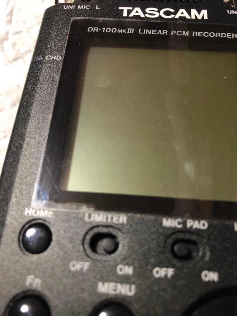 TASCAM DR-100MkIII ハンディレコーダー